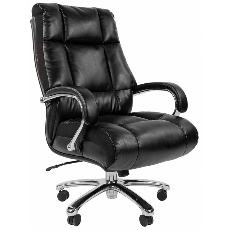 Кресло руководителя СHAIRMAN 405 (черная Экокожа) главное фото