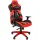 Игровое кресло Chairman Драйв 25 Россия экопремиум черно-красныйй