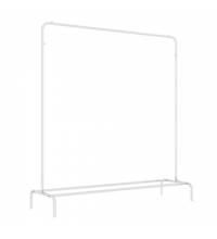 Вешалка для плечиков BOOMHOUSE GR-001 (в1500*ш1100*г400мм), металл, белая, 701435