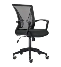 Кресло  "Wings MG-309", пластик черный, сетка, черное