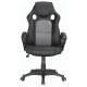 Кресло компьютерное  "Rider Plus EX-544" КОМФОРТ, экокожа, черное/серое, 531582. Фото товара с разных ракурсов.