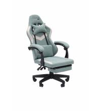 Игровое кресло Chairman CH26 ткань, зелено-бежевый